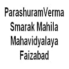 Parashuram Verma Smarak Mahila Mahavidyalaya, Faizabad logo