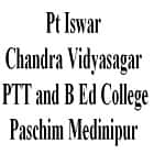 Pt Iswar Chandra Vidyasagar PTT and B Ed College, Paschim Medinipur logo