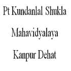 Pt Kundanlal Shukla Mahavidyalaya, Kanpur Dehat logo