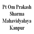 Pt Om Prakash Sharma Mahavidyalaya, Kanpur logo