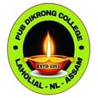 Pub Dikrong College, Lakhimpur logo