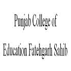 Punjab College of Education, Fatehgarh Sahib logo