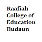 Raafiah College of Education, Budaun logo