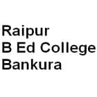 Raipur B Ed College, Bankura logo
