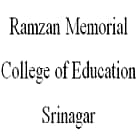 Ramzan Memorial College of Education, Srinagar logo