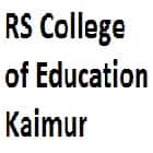 RS College of Education, Kaimur logo