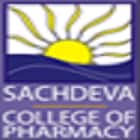 Sachdeva College of Pharmacy, Kharar logo