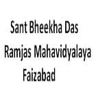 Sant Bheekha Das Ramjas Mahavidyalaya, Faizabad logo