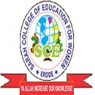 Sarah College of Education for Women, Erode logo