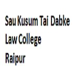Sau Kusum Tai Dabke Law College, Raipur logo