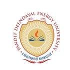 School of Law, Pandit Deendayal Energy University, Gandhinagar logo