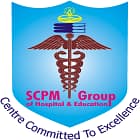 SCPM College of Nursing and Paramedical Science, Gonda logo