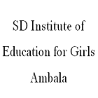 SD Institute of Education for Girls, Ambala logo