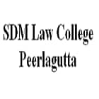SDM Law College, Peerlagutta logo