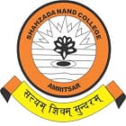 Shahzada Nand College, Amritsar logo