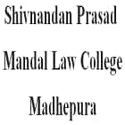 Shivnandan Prasad Mandal Law College, Madhepura logo