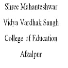 Shree Mahanteshwar Vidya Vardhak Sangh College of Education, Afzalpur logo