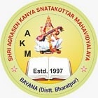 Shri Agrasen Kanya Snatakottar Mahavidhyalaya, Bayana logo