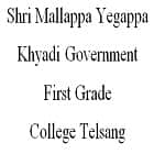 Shri Mallappa Yegappa Khyadi Government First Grade College, Telsang logo