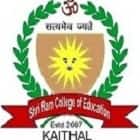 Shri Ram College of Education, Kaithal logo