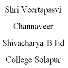 Shri Veertapasvi Channaveer Shivacharya B Ed College, Solapur logo