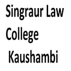 Singraur Law College, Kaushambi logo