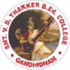 Smt VD Thacker College of Education, Kachchh logo