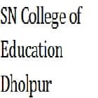 SN College of Education, Dholpur logo