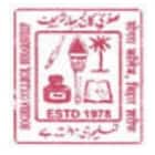 Soghra College, Bihar Sharif logo