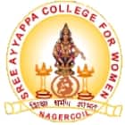 Sree Ayyappa College for Women, Chunkankadai logo
