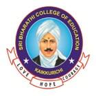 Sri Bharathi College of Education, Pudukkottai logo