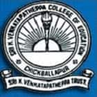 Sri K Venkatapatheppa College of Education, Chickballapur logo