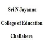 Sri N Jayanna College of Education, Challakere logo
