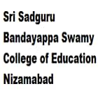 Sri Sadguru Bandayappa Swamy College of Education, Nizamabad logo