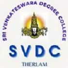 Sri Venkateswara Degree College, Therlam logo