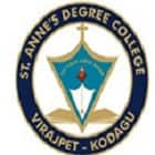 St Anne's Degree College, Virajpet logo