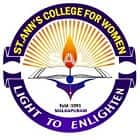 St Anns College for Women, Malkapuram logo