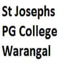 St Joseph's PG College, Warangal logo