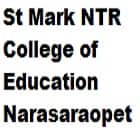 St Mark NTR College of Education, Narasaraopet logo