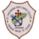 St Philomena First Grade College for Women, Hassan logo