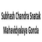 Subhash Chandra Snatak Mahavidyalaya, Gonda logo
