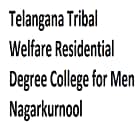 Telangana Tribal Welfare Residential Degree College for Men, Nagarkurnool logo