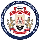 The Central Law College, Salem logo