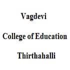 Vagdevi College of Education, Thirthahalli logo