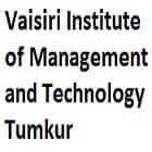 Vaisiri Institute of Management and Technology, Tumkur logo