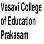 Vasavi College of Education, Prakasam logo