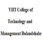 VIIT College of Technology and Management, Bulandshahr logo