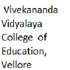 vivekananda-vidyalaya-college-of-education-vellore logo